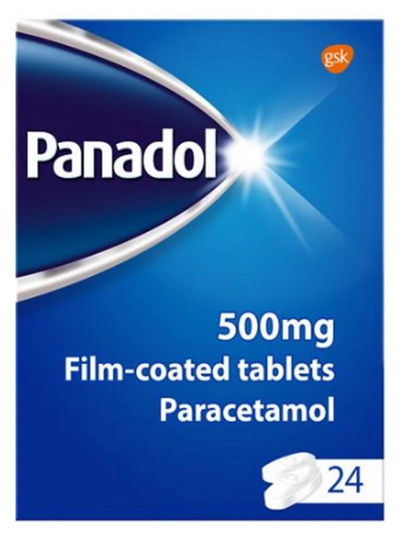 Panadol Pain Relief Paracetamol 500mg 24 Tablets