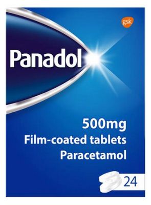 Panadol Pain Relief Paracetamol 500mg 24 Tablets