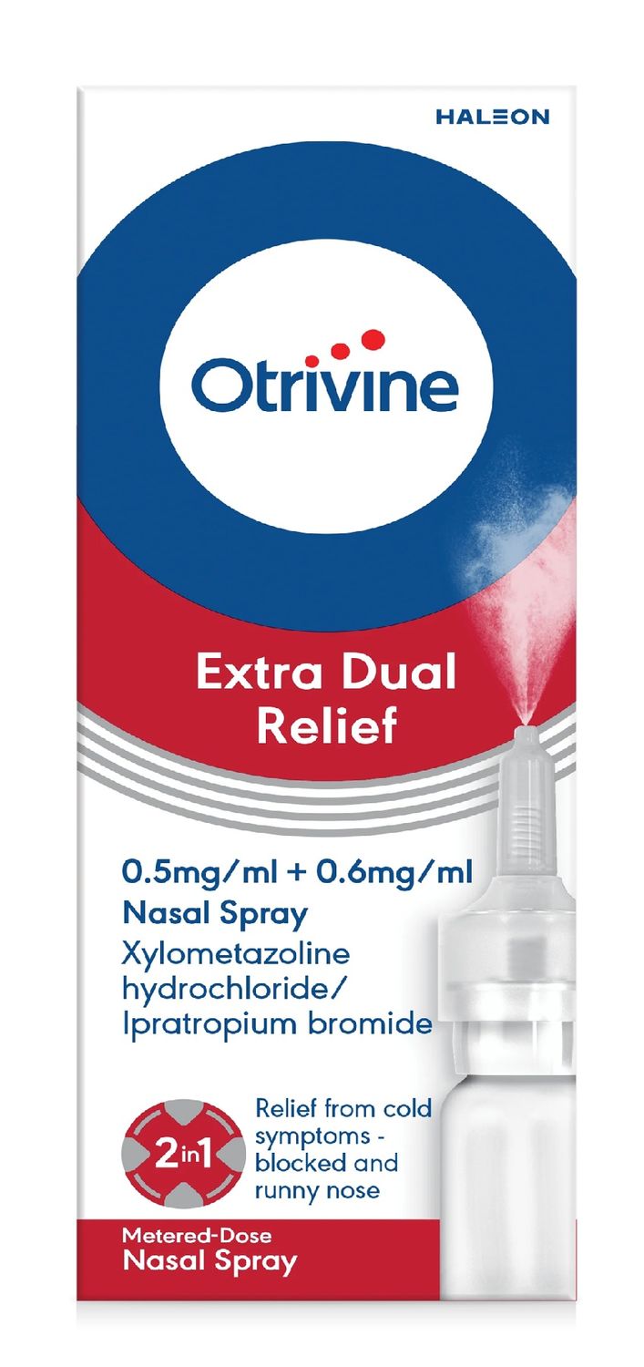 Otrivine Nasal Spray Extra Dual Relief