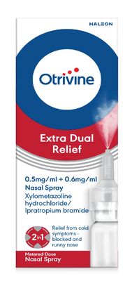Otrivine Nasal Spray Extra Dual Relief