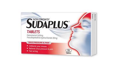 Sudaplus Non-Drowsy Decongestant 15 Tablets