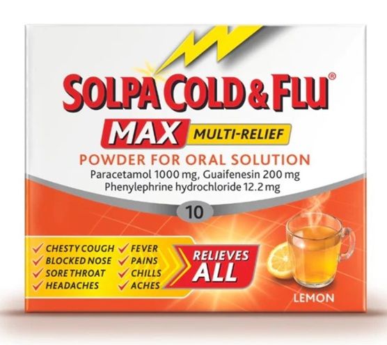 Solpa-Extra Max: Powder for Oral Solution 10 Pack