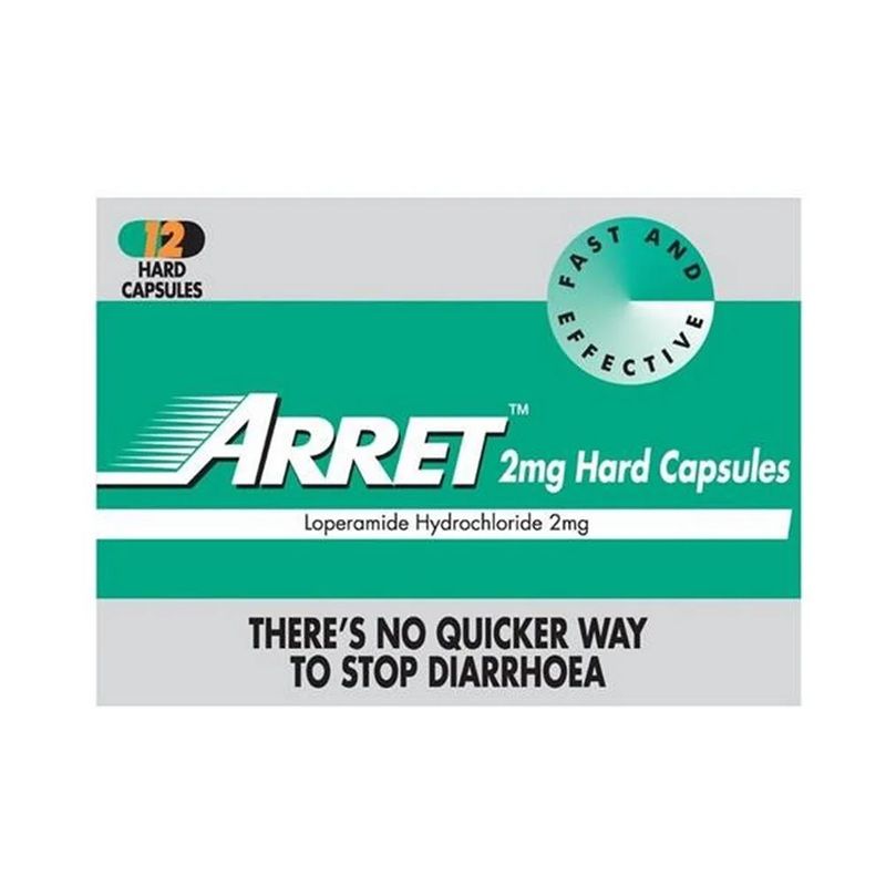 Arret 2mg Hard Capsules 12
