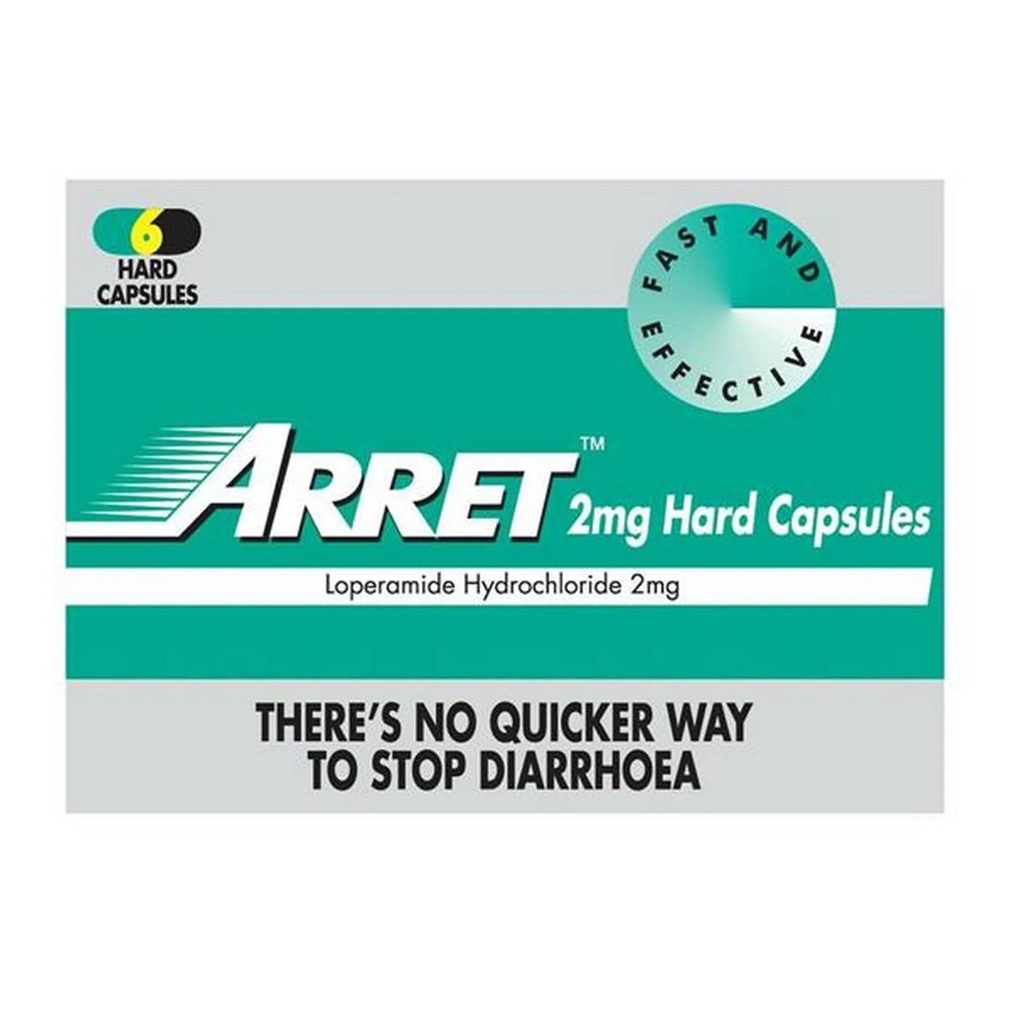 Arret 2mg Hard Capsules 6