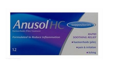 Anusol HC Suppositories 12