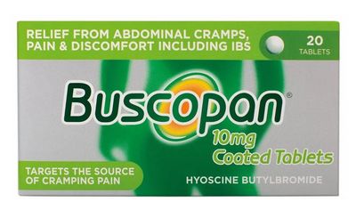 Buscopan 10mg 20 Tablets