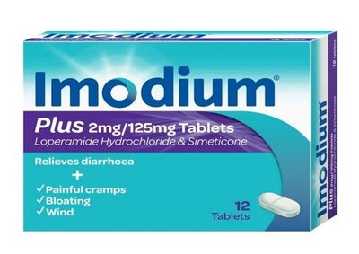 Imodium Plus 12 Tablets