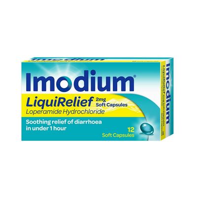 Imodium LiquiRelief 12 Soft Capsules