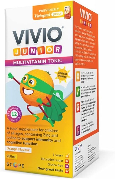 Vivio Junior Multivitamin Tonic 250ml
