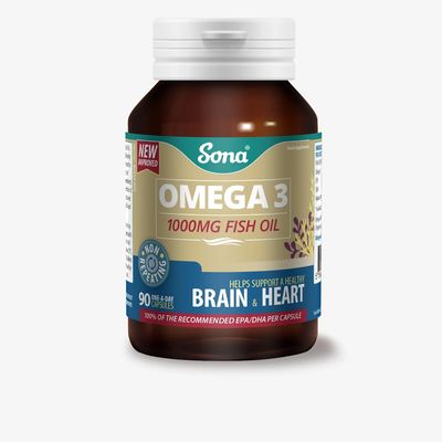 Sona Omega 3 - 1000mg Fish Oil 90 Capsules Sona Omega 3 - 1000mg Fish Oil 90 Capsules