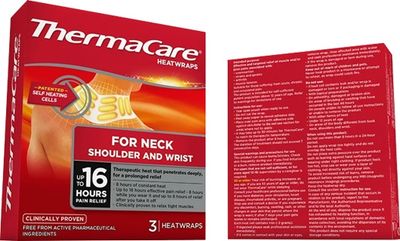 ThermaCare Heat Wrap Pain Relief - Neck, Shoulder & Wrist