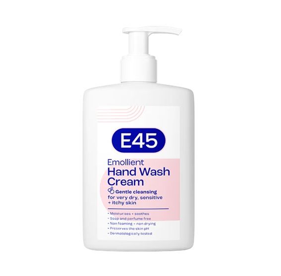 E45 Emollient Hand Wash Cream 250ml