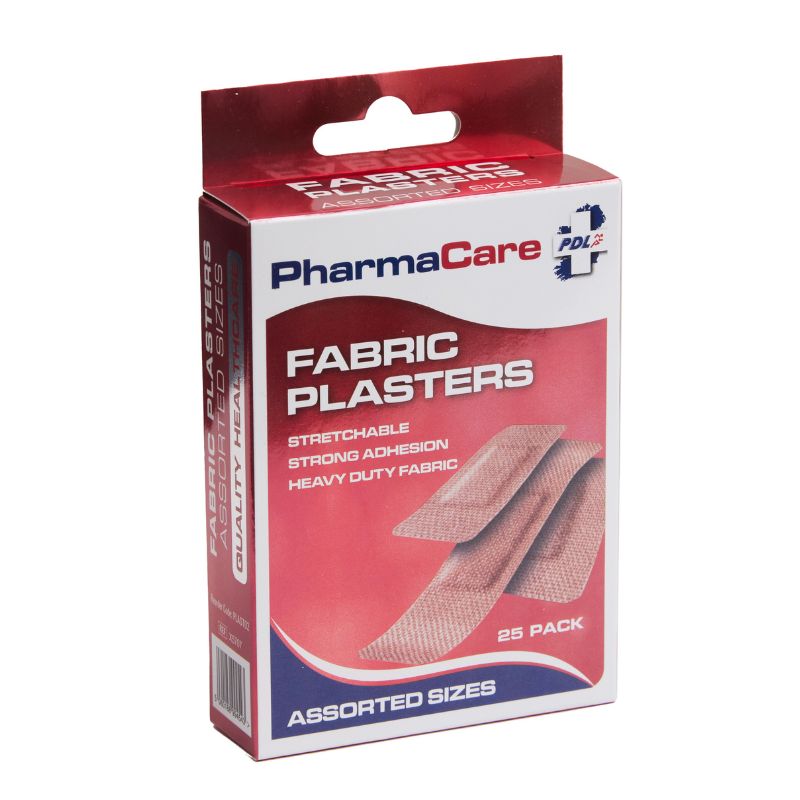 PharmaCare Fabric Plasters 25 Pack