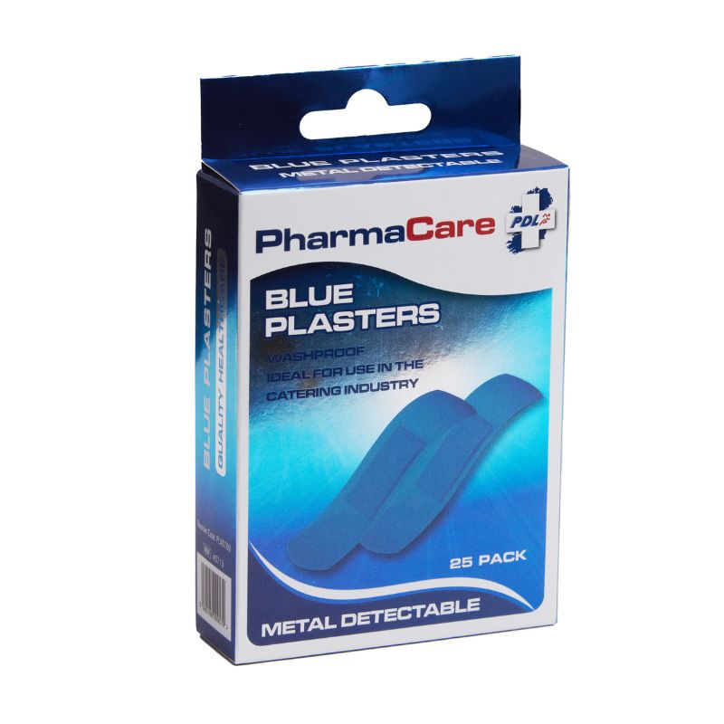 PharmaCare Blue Plasters 25 Pack