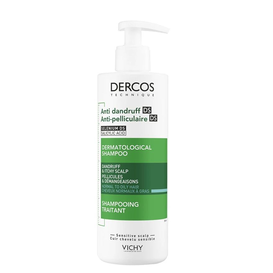 Vichy Decros Anti-Dandruff Shampoo For Normal/Oily Hair 390ML