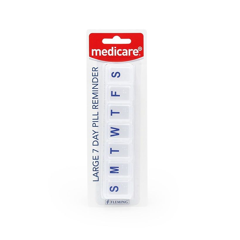 Medicare Large 7 Day Pill Reminder Medicare Large 7 Day Pill Reminder