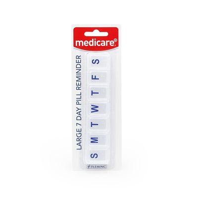 Medicare Large 7 Day Pill Reminder Medicare Large 7 Day Pill Reminder