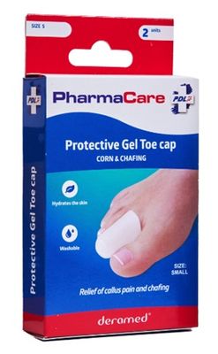 PharmaCare Protective Gel Toe Cap Large