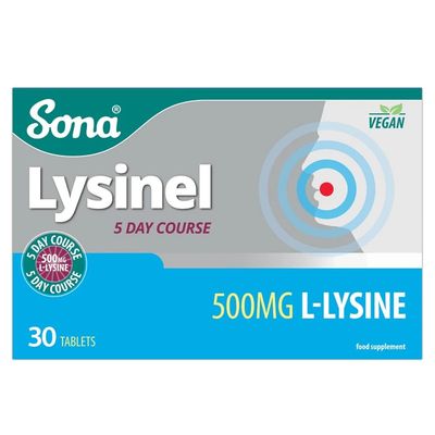 Sona L Lysine 5 Day Course - Lysine for Cold Sores Sona L Lysine 5 Day Course - Lysine for Cold Sores