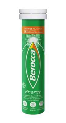 Berocca Orange Effervescent Tablets 15 Tablets