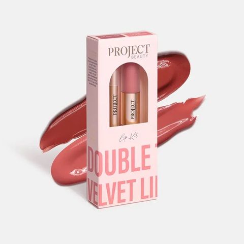 Lip & Gloss KIT - Double Trouble Velvet - Sweet Talk (4ml)