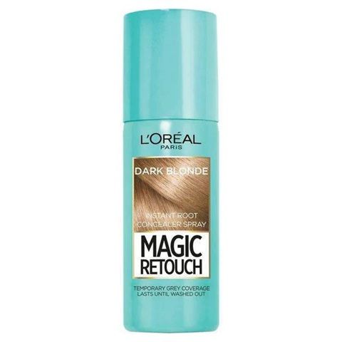 L'Oreal Magic Retouch Instant Root Concealer Spray 75ml Dark Blonde L'Oreal Magic Retouch Instant Root Concealer Spray 75ml Dark Blonde