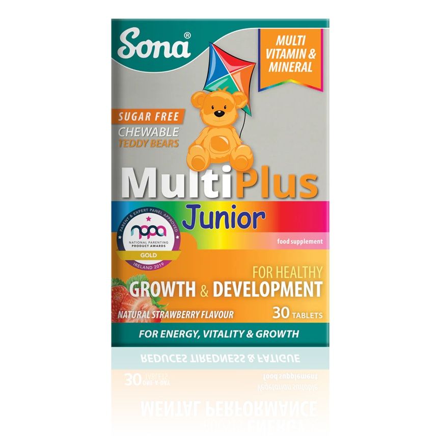 Sona MultiPlus Junior Chewable Teddy Bears Sona MultiPlus Junior Chewable Teddy Bears