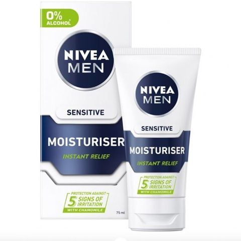 Nivea Men Sensitive Moisturiser 75ml Nivea Men Sensitive Moisturiser 75ml