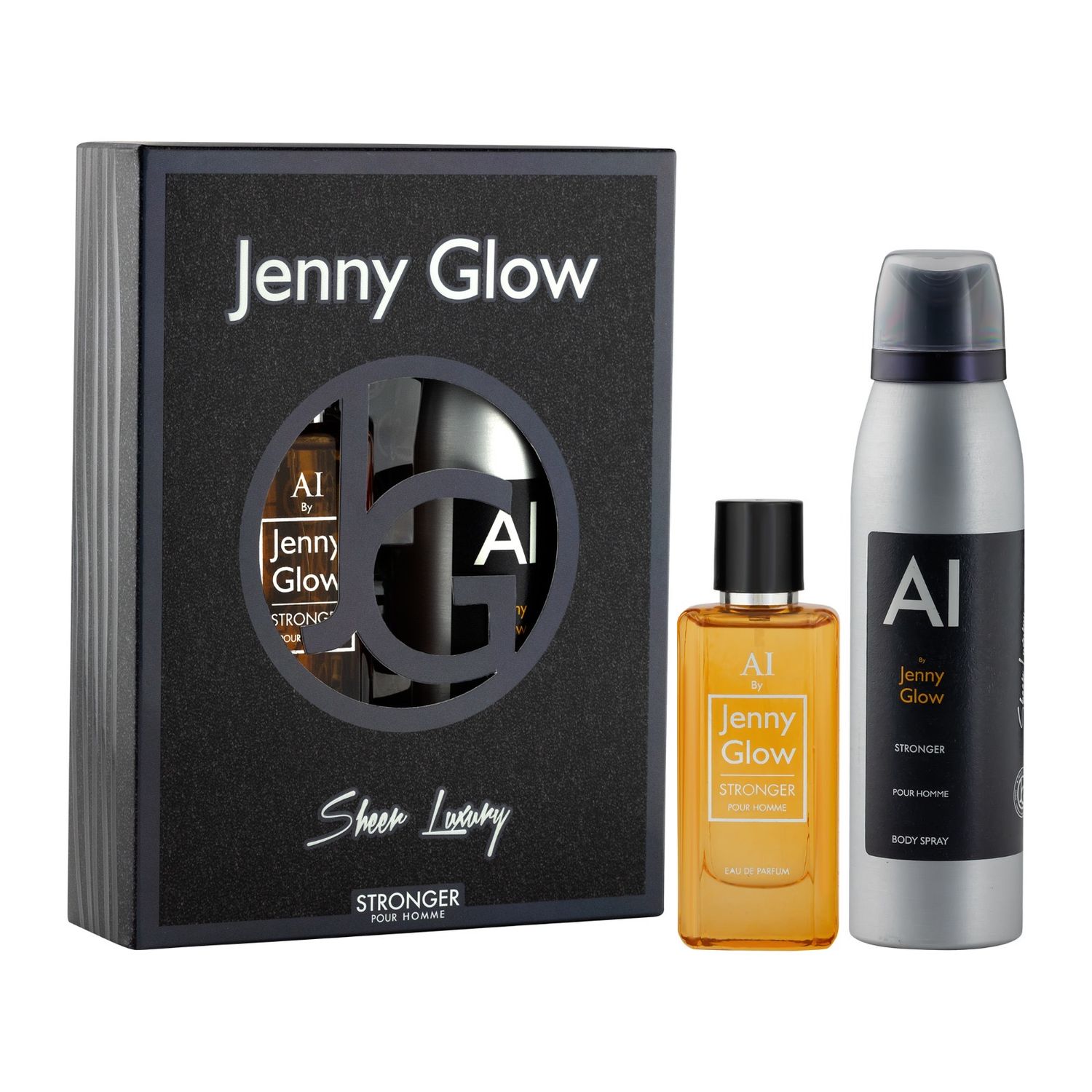 Jenny Glow: Stronger 2pc Gift Set - Inspired by Armani Stronger With You