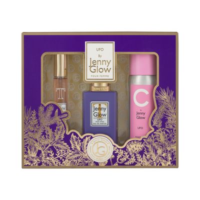 Jenny Glow: UFO 3pc Gift Set - Inspired by Inspired by Thierry Mugler Alien