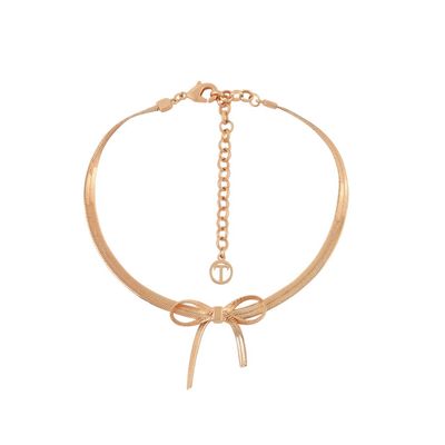 Tipperary Crystal Tc Bow - Chain Bracelet Gold