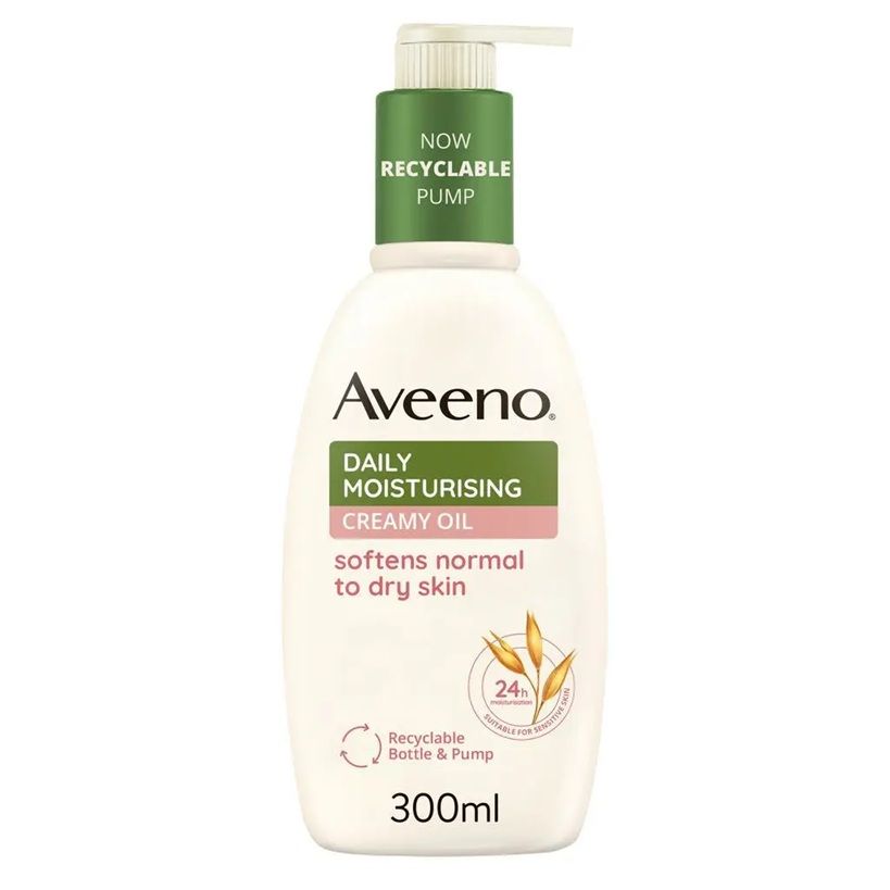 Aveeno Daily Moisturising: Creamy Oil 300ml Aveeno Daily Moisturising: Creamy Oil 300ml