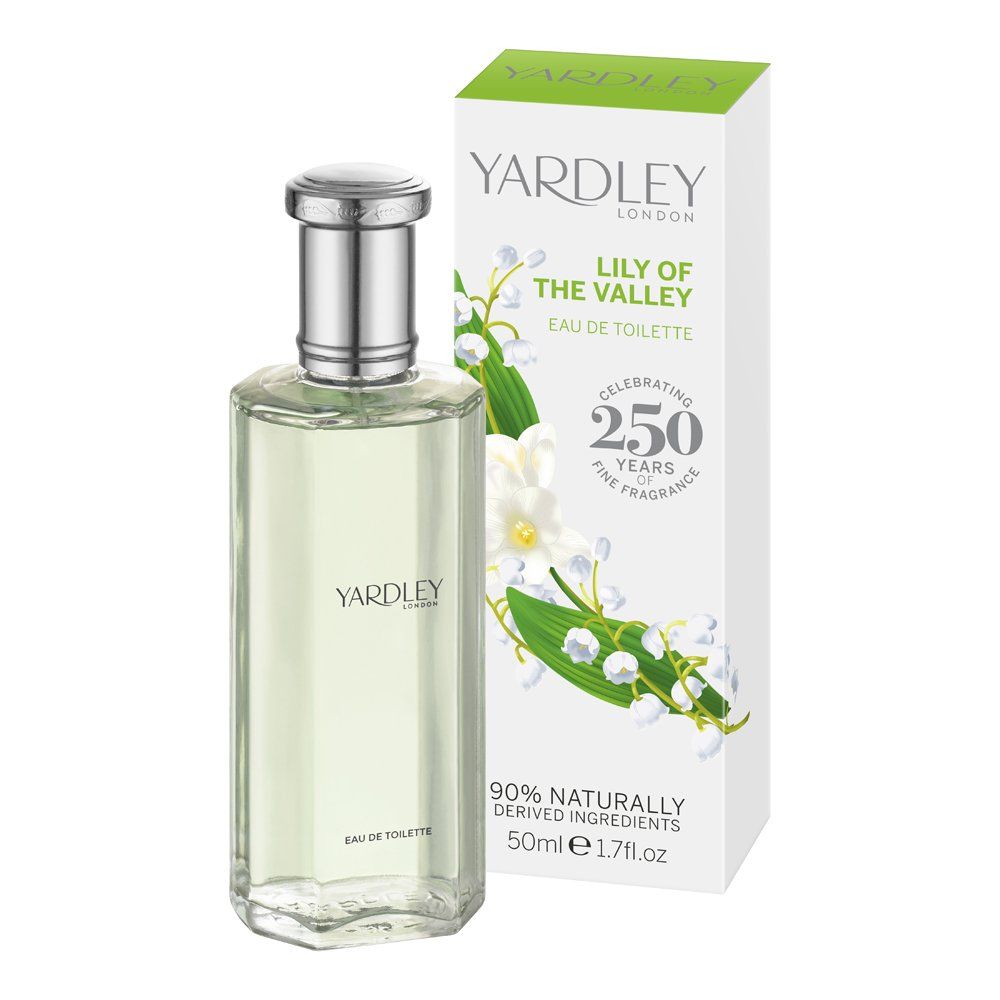 Yardley Lily Of The Valley 50ml Eau De Toilette