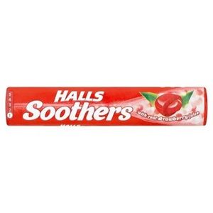 Halls Soothers: Strawberry Flavour Halls Soothers: Strawberry Flavour
