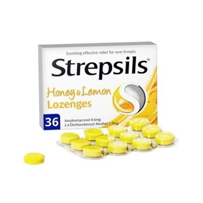 Strepsils Honey & Lemon 36's
