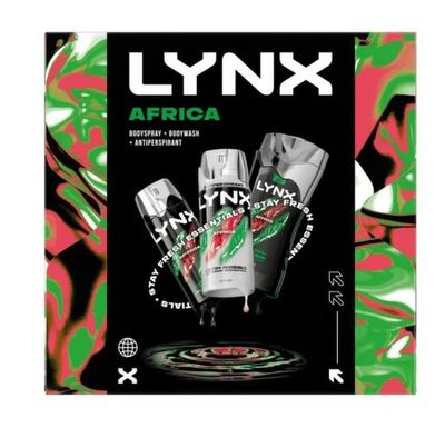 Lynx Africa 3 pc gift set