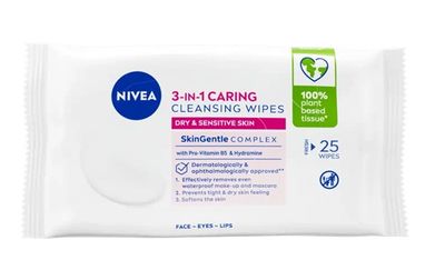 Nivea 3-in-1 Caring Cleansing Wipes 25s