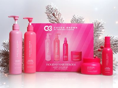 Cocoa Brown Holiday Hair Heroes