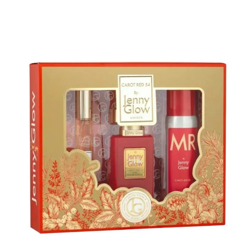 Jenny Glow: Carrot Red 3pc Gift Set - Inspired by Baccarat Rouge 540