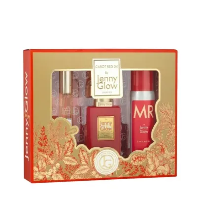 Jenny Glow: Carrot Red 3pc Gift Set - Inspired by Baccarat Rouge 540