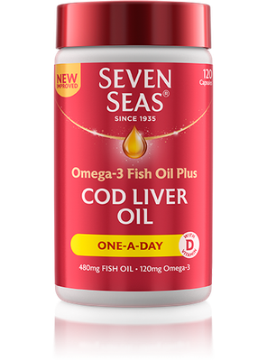 Cod Liver Oil One-A-Day 120 Capsules