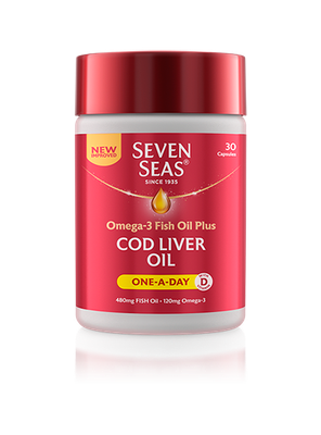 Cod Liver Oil One-A-Day 30 Capsules