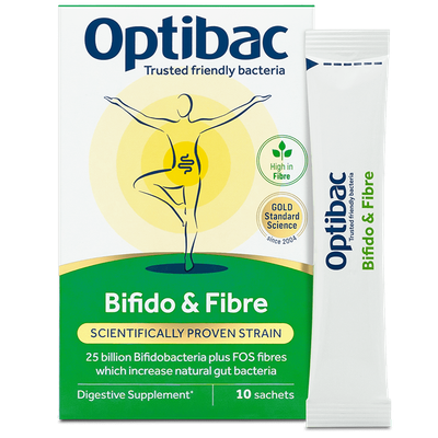 Optibac Bifido & Fibre 10 Sachets