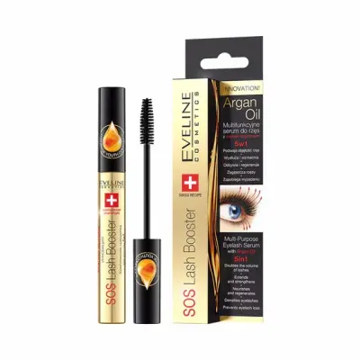 SOS Lash Booster: Eyelash serum 5 in 1 with argan oil