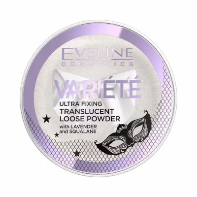Variete: Ultra fixing transparent loose powder with lavender and squalane