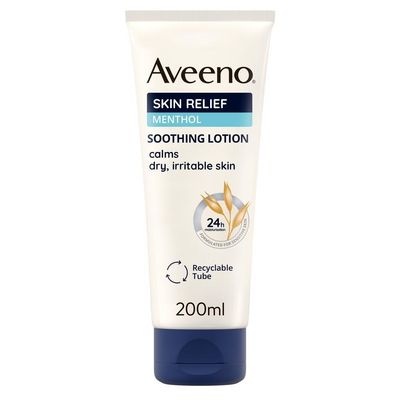 Aveeno Skin Relief: Soothing Lotion with Menthol 200ml Aveeno Skin Relief: Soothing Lotion with Menthol 200ml