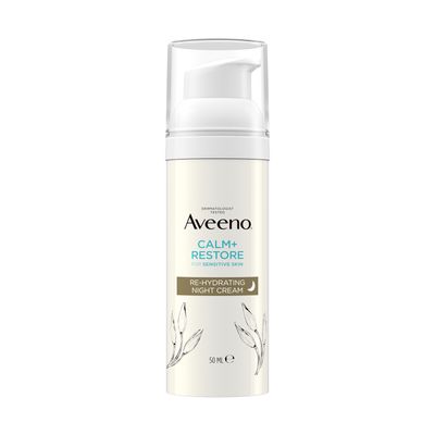 Aveeno Calm+Restore: Re-Hydrating Night Cream 50ml Aveeno Calm+Restore: Re-Hydrating Night Cream 50ml