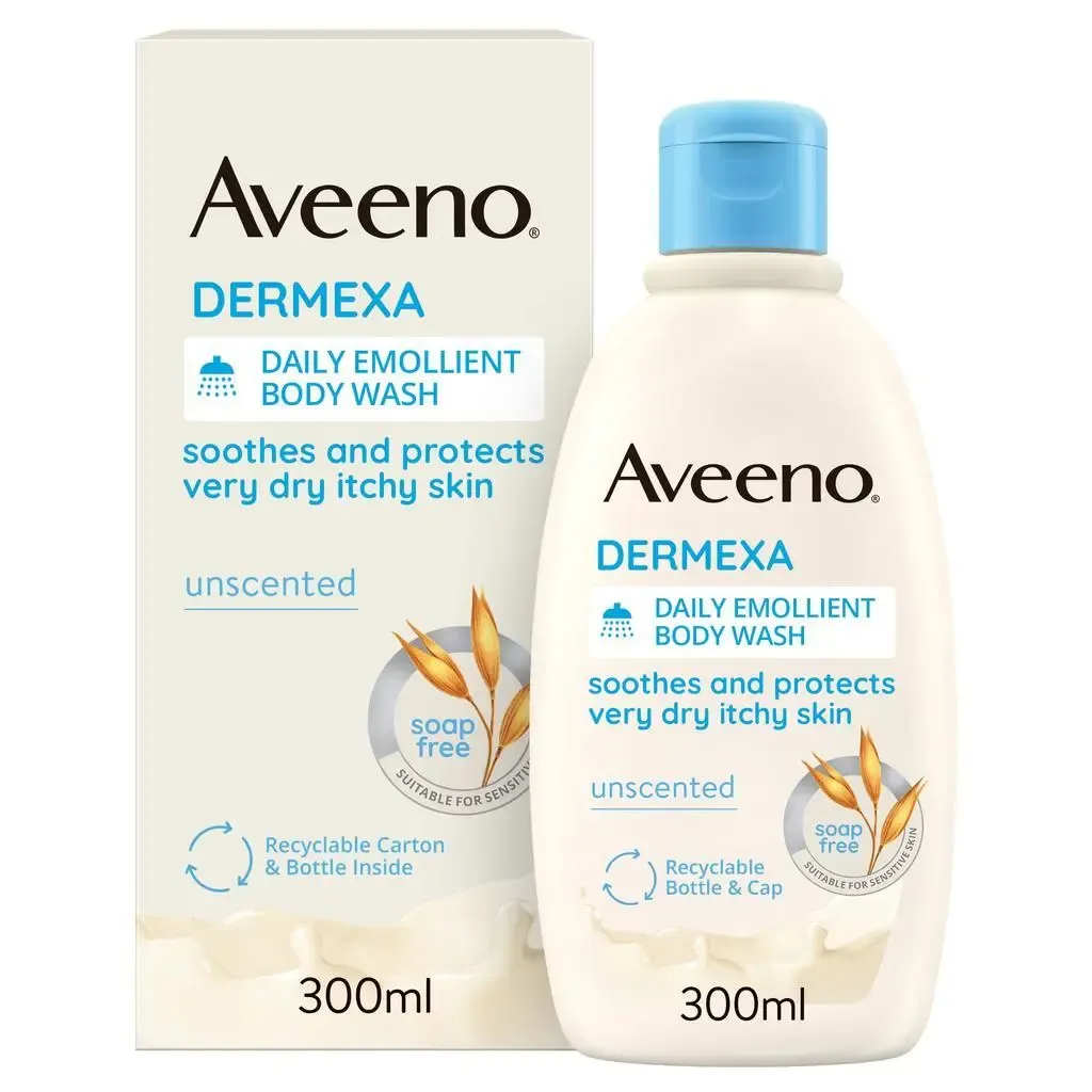 Aveeno Dermexa: Daily Emollient Body Wash 300ml