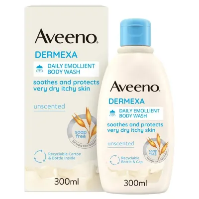 Aveeno Dermexa: Daily Emollient Body Wash 300ml Aveeno Dermexa: Daily Emollient Body Wash 300ml