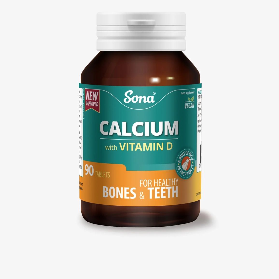 Sona Calcium with Vitamin D 90 Capsules Sona Calcium with Vitamin D 90 Capsules